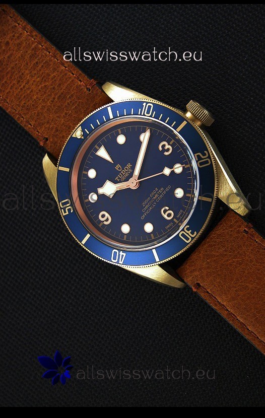 IMG_9085 Tudor Heritage Bronze Black Bay Blue Bucherer Limited Edition 1:1 Mirror Replica 2