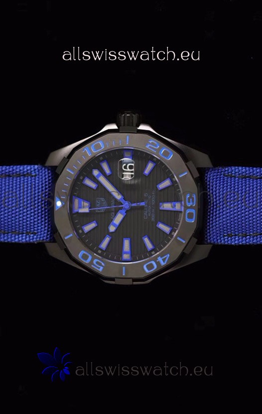 IMG_9085 Tag Heuer Aquaracer Calibre 5 Ceramic Case 1:1 Mirror Replica 2