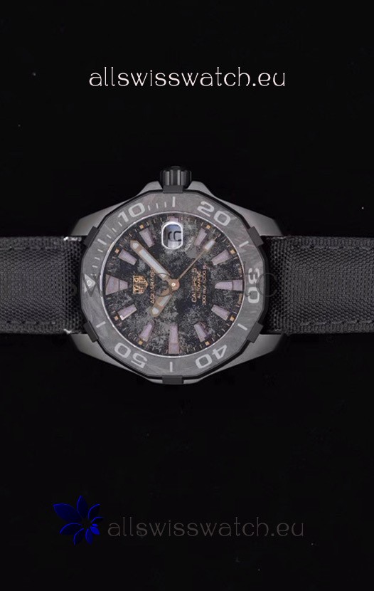 IMG_9085 Tag Heuer Aquaracer Calibre 5 Titanium Carbon 41MM 1:1 Mirror Replica 2