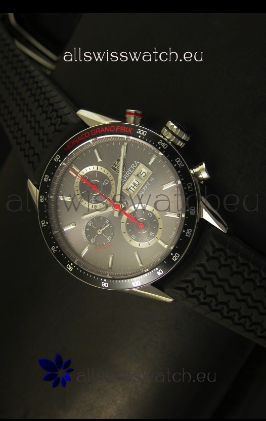 IMG_9085 Tag Heuer Carrera Calibre 16 Monaco GP Edition - 1:1 Mirror Replica 2
