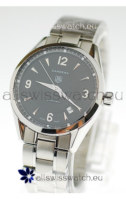 IMG_9085 Tag Heuer Carrera Automatic in Black Dial Replica 2