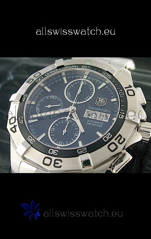 IMG_9085 Tag Heuer Aquaracer Automatic in Black Dial Replica 2