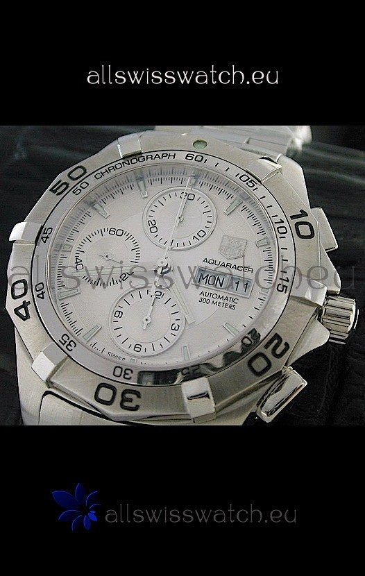 IMG_9085 Tag Heuer Aquaracer Automatic in Metallic White Replica 2