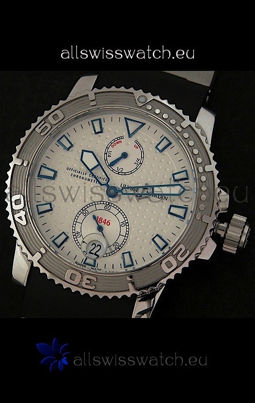 IMG_9085 Ulysse Nardin Maxi Marine Diver in White Dial Replica 2
