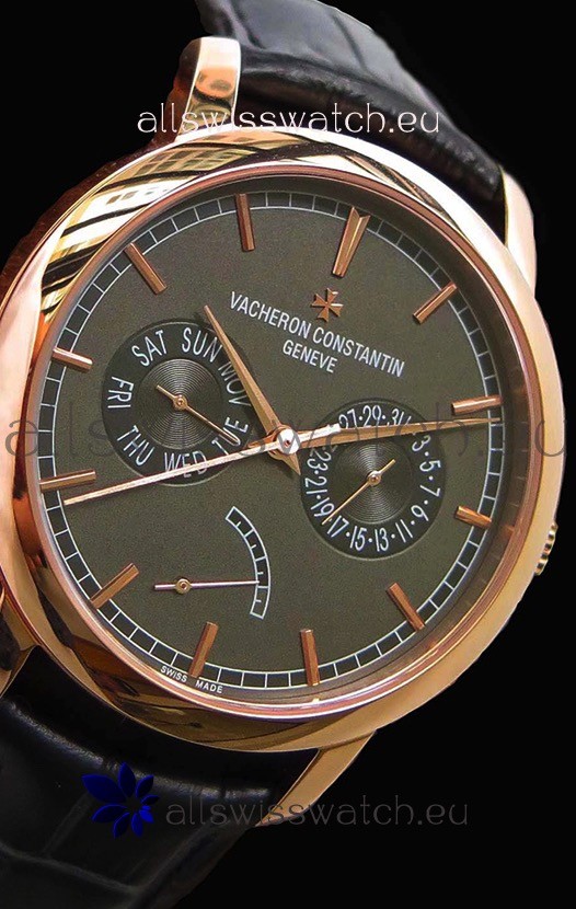 IMG_9085 Vacheron Constantin Traditionnelle Day Date Pink Gold Replica 2