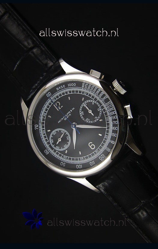 IMG_9085 Patek Philippe Complications 5170G Black Dial Replica 2
