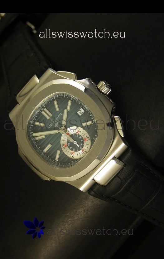 IMG_9085 Patek Philippe Nautilus 5980 Blue Dial - 1:1 Ultimate Mirror Replica 2
