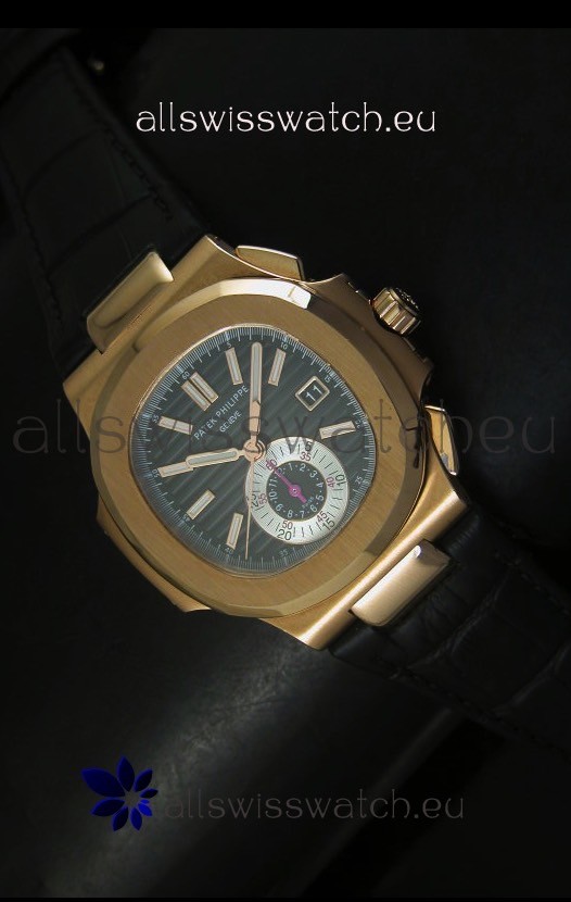 IMG_9085 Patek Philippe Nautilus 5980 Brown Dial - 1:1 Ultimate Mirror Replica 2
