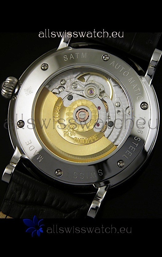 IMG_9085 Patek Philippe Calatrava 5120in Steel Casing - Roman Hours Replica 2