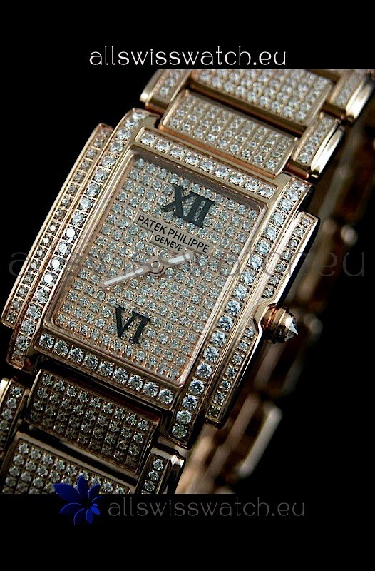 IMG_9085 Patek Philippe Twenty Four Rose Gold Ladies Replica 2