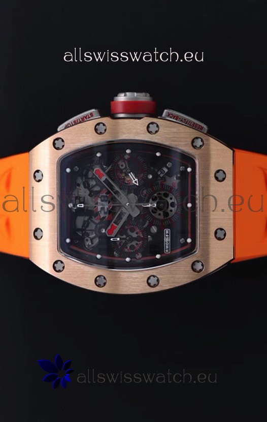IMG_9085 Richard Mille RM011-FM Felipe Massa Rose Gold Casing Replica 2