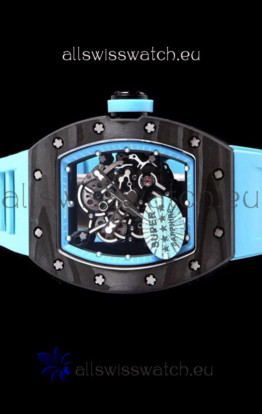 Richard Mille RM055 Blue Legend Carbon Casing Replica 2