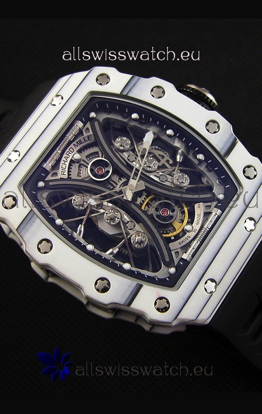 IMG_9085 Richard Mille RM53-01 Pablo Mac Donough White Carbon Case Replica 2