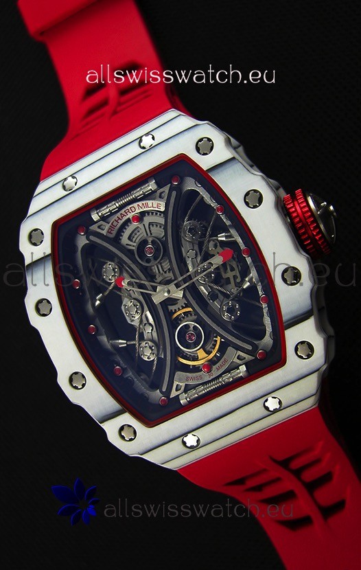 IMG_9085 Richard Mille RM53-01 Pablo Mac Donough White Carbon Case Replica 2