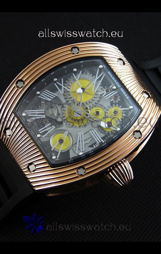 IMG_9085 Richard Mille RM 018 Tourbillon Hommage A Boucheron Yellow Gold Case Replica 2