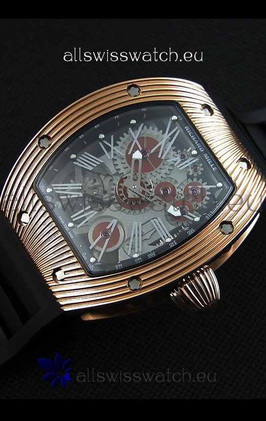 IMG_9085 Richard Mille RM 018 Tourbillon Hommage A Boucheron Rose Gold Case Replica 2