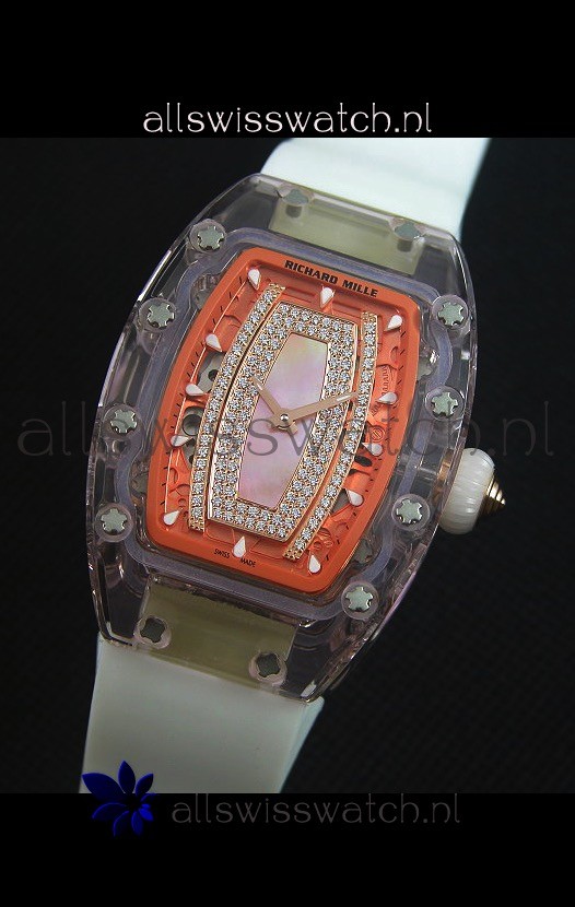 IMG_9085 Richard Mille RM07-02 Sapphir Ladiesin Pink Pearl Dial Replica 2