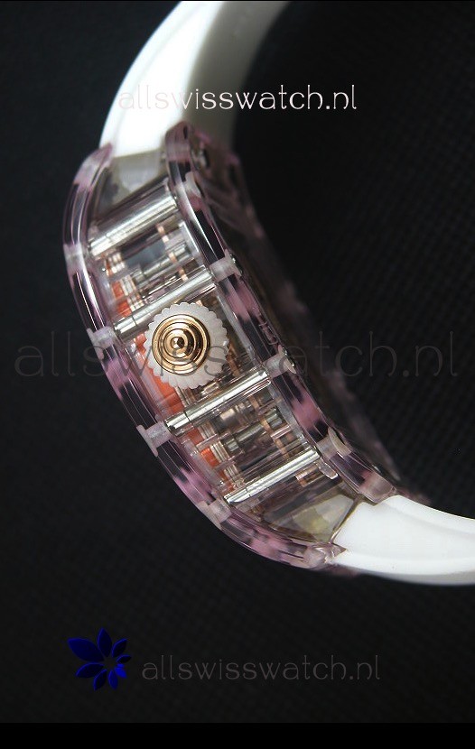 IMG_9085 Richard Mille RM07-02 Sapphir Ladiesin White Pearl Dial Replica 2
