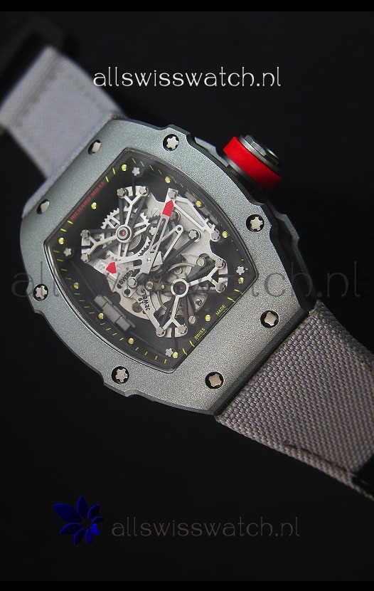 IMG_9085 Richard Mille RM027 Tourbillon Rafael Nadal Edition in Titanium Case Replica 2