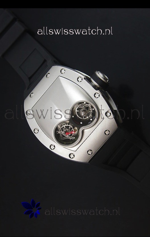 IMG_9085 Richard Mille RM053 Tourbillon Pablo Mac Donoughin Titanium Case Black Strap Replica 2