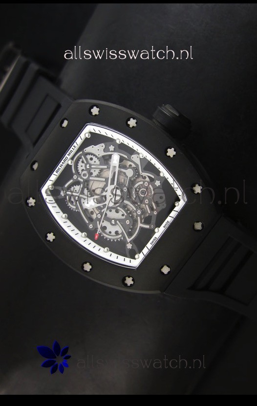 IMG_9085 Richard Mille RM055 Bubba Watsonin White Indexes Replica 2