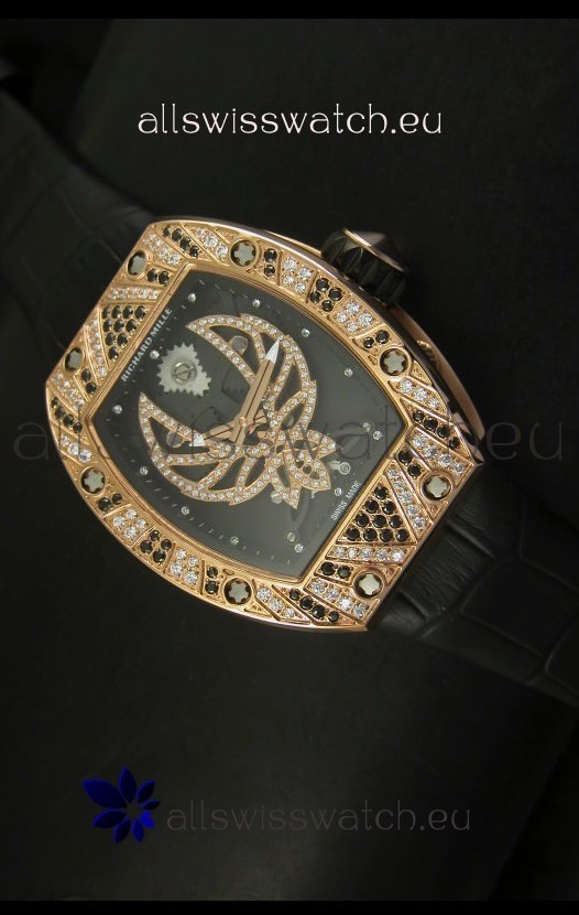 IMG_9085 Richard Mille RM051 Tourbillon in Pink Gold Case Replica 2