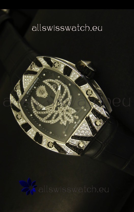 IMG_9085 Richard Mille RM051 Tourbillon in Leather Strap Replica 2