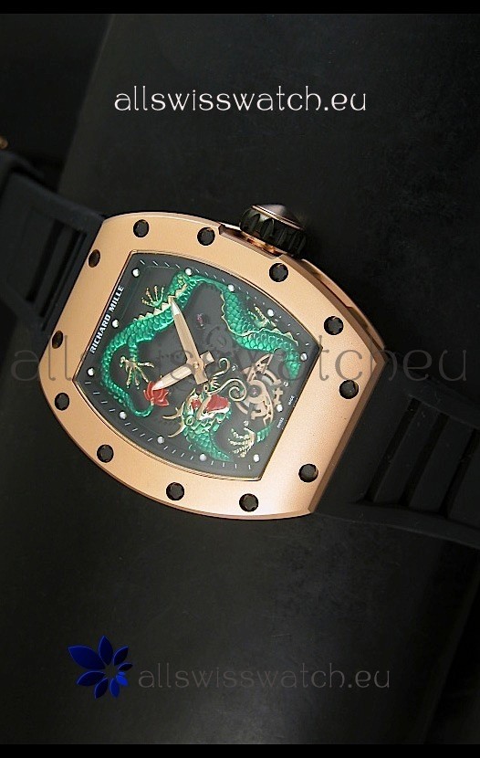 IMG_9085 Richard Mille RM057 Tourbillon Jackie Chanin Pink Gold Replica 2