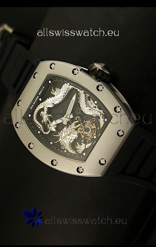 IMG_9085 Richard Mille RM057 Tourbillon Jackie Chanin Titanium Case Replica 2