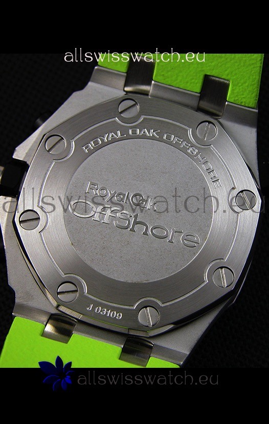 IMG_9085 Audemars Piguet Royal Oak Offshore Diver Chronograph Quartz in Green Replica 2