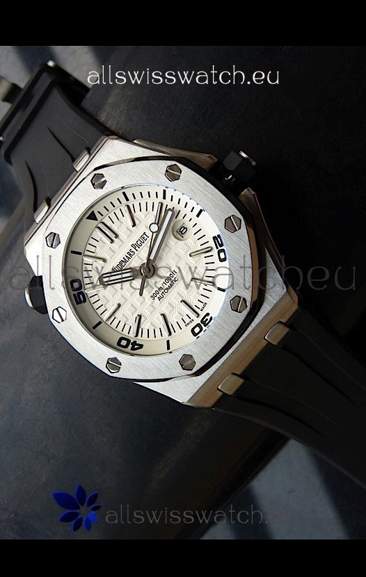 IMG_9085 Audemars Piguet Scuba White Dial Replica 2