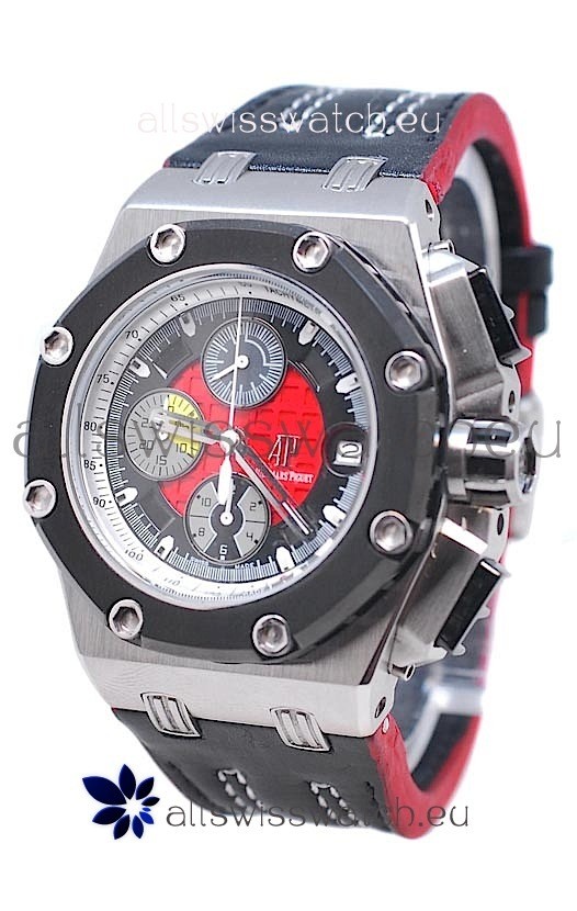 IMG_9085 Audemars Piguet Rubens Barrichello 2011 Edition Japanese in Red Dial Replica 2