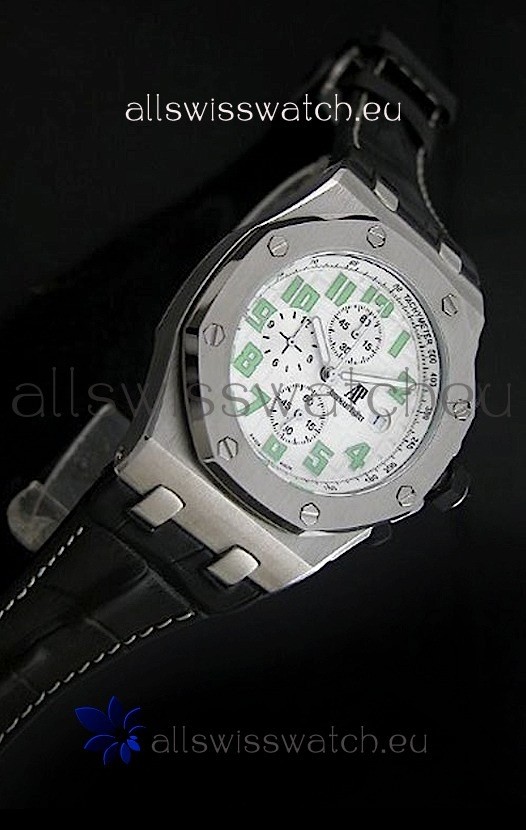IMG_9085 Audemars Piguet Royal Oak in White Dial Replica 2