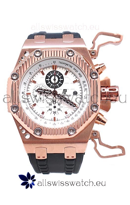 Audemars Piguet Royal Oak Offshore Limited Edition Survivor Rose Gold Replica 2