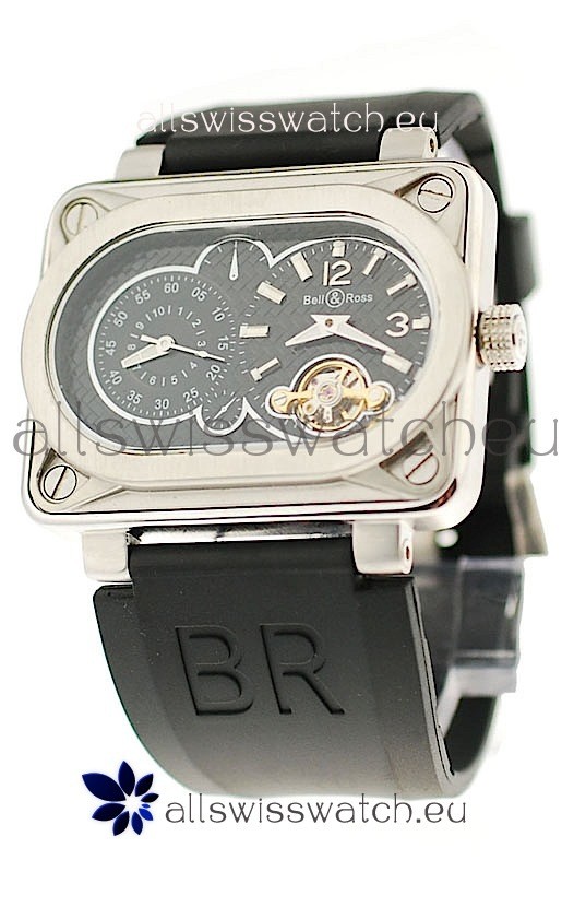 IMG_9085 Bell and Ross BR Minuteur Tourbillon Steel Replica 2