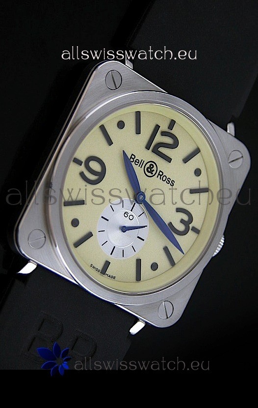 IMG_9085 Bell & Ross in Gold Ivory Dial Replica 2