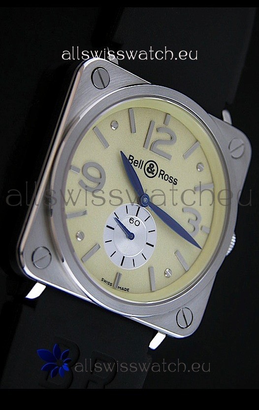 IMG_9085 Bell & Ross in Gold Ivory Dial Replica 2