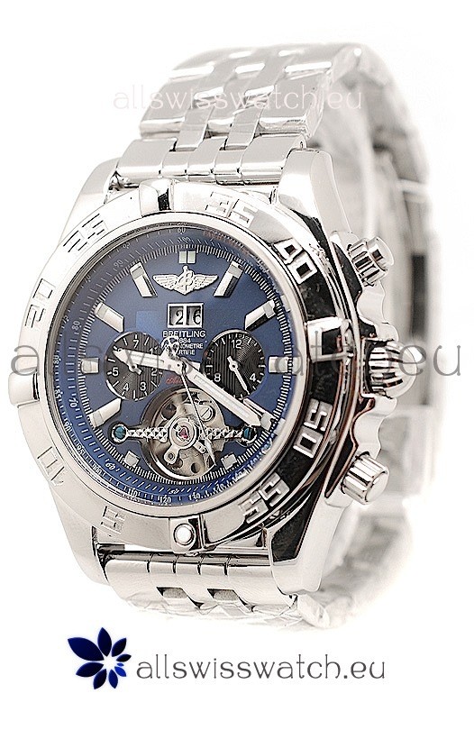 IMG_9085 Breitling Chronograph Chronometre in Blue Dial Replica 2