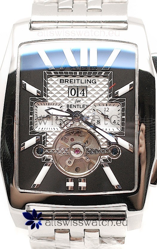 IMG_9085 Breitling For Bentley Flying B Chronograph in Dark Blue Dial Replica 2