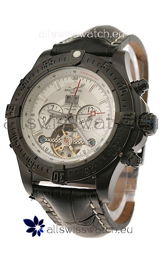 IMG_9085 Breitling Chronometre Tourbillon in White Dial Replica 2