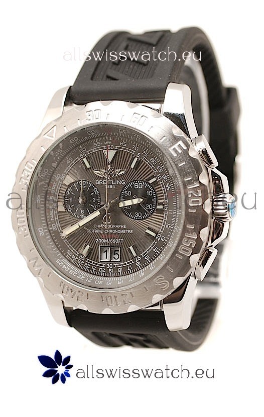 IMG_9085 Breitling Chronograph Chronometre in Grey Dial Replica 2