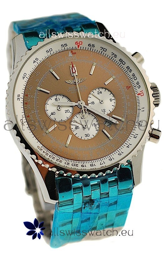 IMG_9085 Breitling Navitimer Chronometre in Brown Dial Replica 2