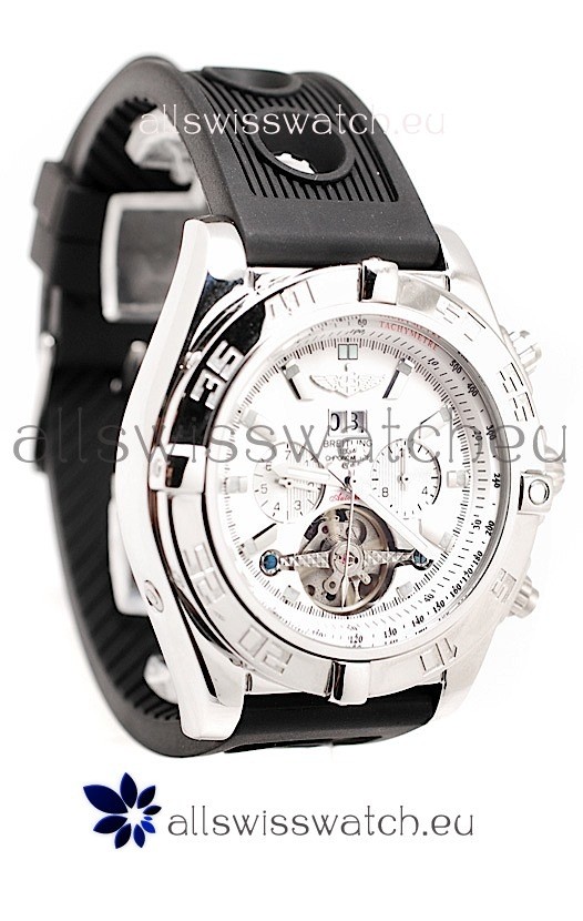 IMG_9085 Breitling Chronograph Chronometre Tourbillon in White Dial Replica 2