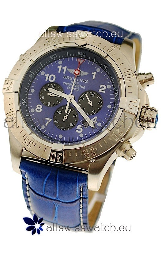 Breitling Chronograph Chronometre in Blue Replica 2
