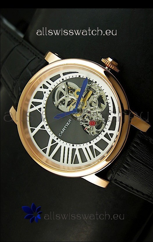 IMG_9085 Rotonde De Cartier Cadran Love - Yellow Gold Case Replica 2
