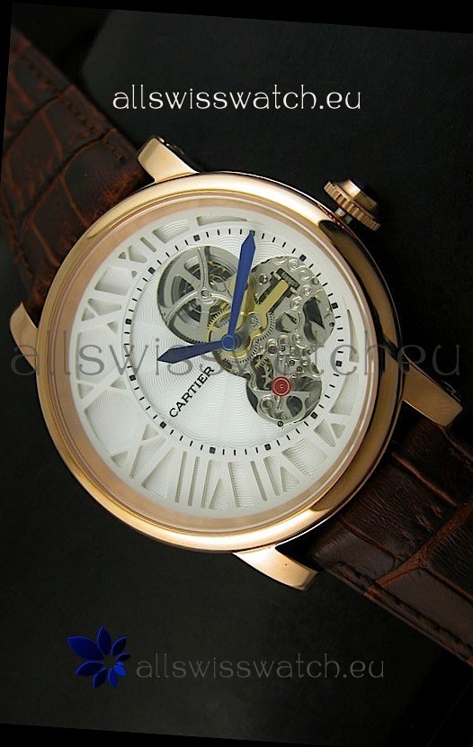 IMG_9085 Rotonde De Cartier Cadran Love - Yellow Gold Case Replica 2