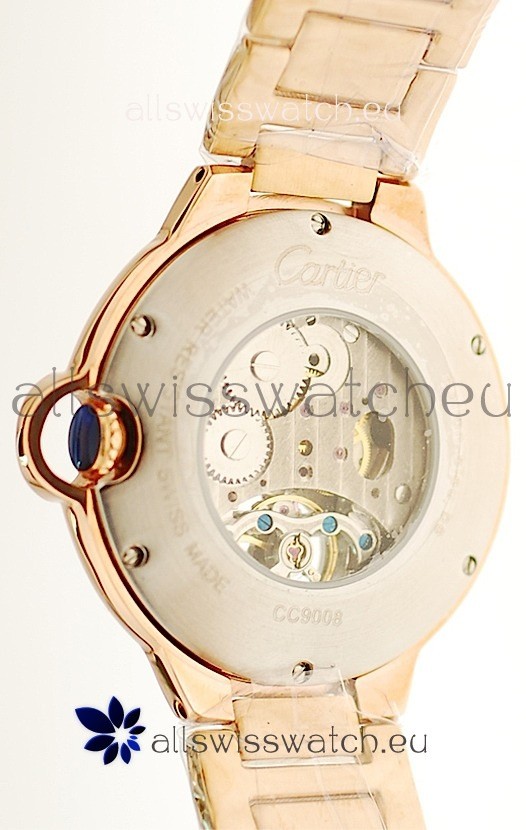 IMG_9085 Ballon Bleu De Cartier flying Tourbillon Gold Replica 2