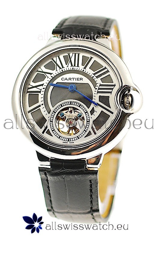 IMG_9085 Ballon Bleu De Cartier flying Tourbillon Steel Replica 2