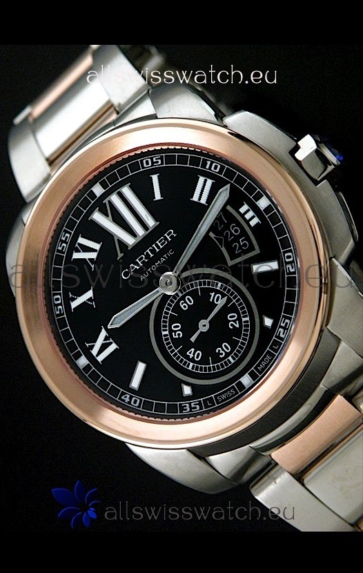 IMG_9085 Cartier Calibre de Rose Gold Replica 2