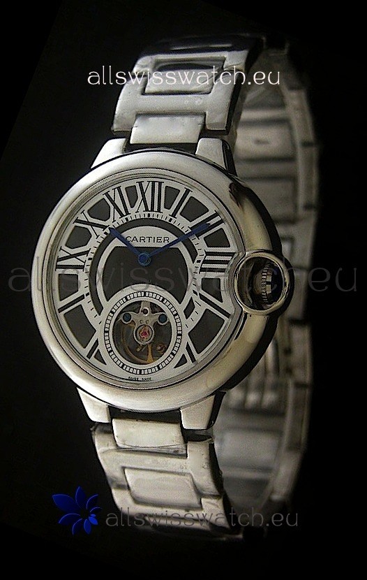 IMG_9085 Cartier Ballon de in Black layerd Dial Replica 2